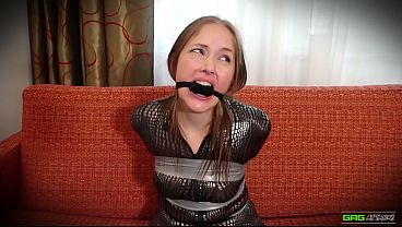 Rachel Adams Catsuit Burglar Tied And Gagged Ep 2 thumbnail