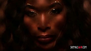 Black Trans Gets Her Big Ass Fucked With Strapon - Natassia Dreams, Misty Stone