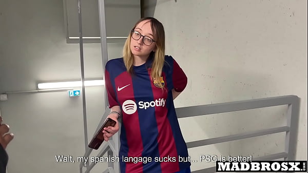 Play MP4 - A Barcelona Supporter Fucked By PSG Fans in The Corridors Of The Football Stadium &excl;&excl;&excl;