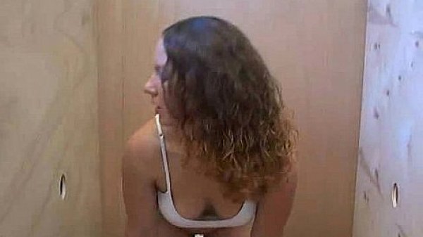 Hot Girl Blows A Stranger In A Bathroom Gloryhole 7 