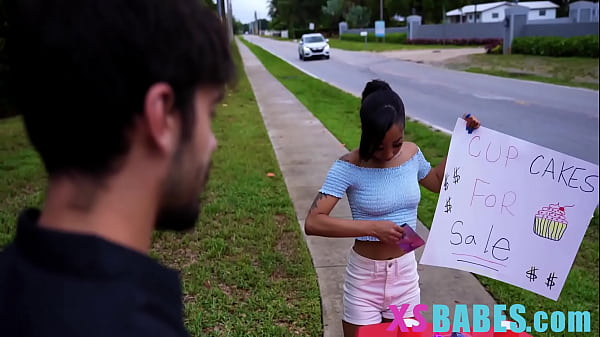 Small_Tiny Teen Sells_Her Cupcakes ForExtra Money