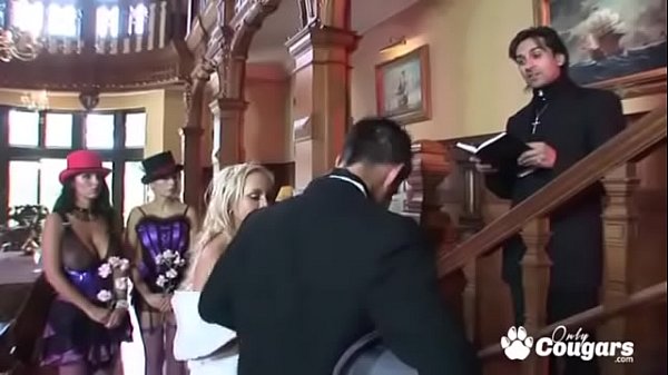 Play MP4 - Horny British MILFs Have An Anal Orgy At A Wedding