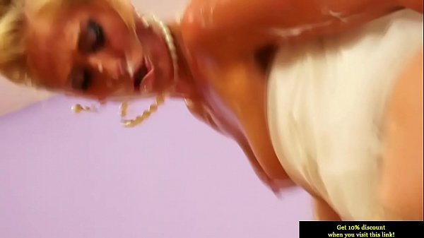 Blond bukkake lesbians_at gloryhole in high def