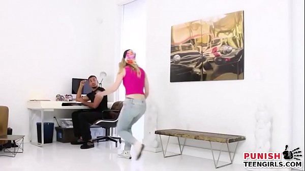 Blonde teen gets_a real hard fuck