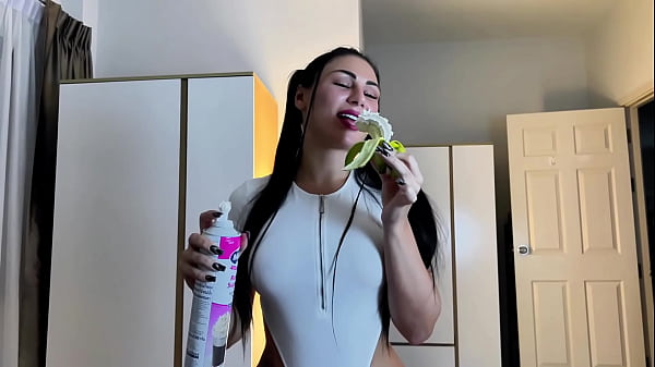 Nonton Roommate Returns Hungry Again &mdash; Gags On Cock And Swallows Every Drop Part 2 thumbnail