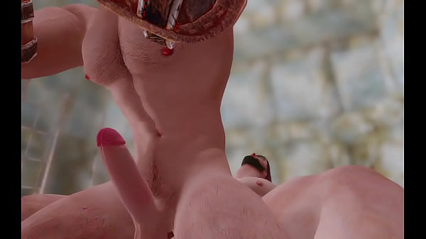 3D Gay PORN - Guard intimidates man to fuck with him very tasty! 