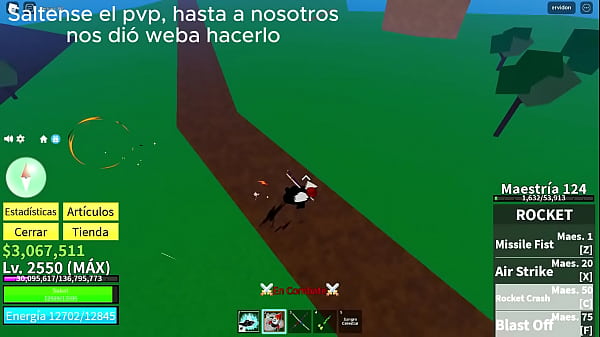 Showcase_Todo Feoy Mal Hecho de_la FrutaRocket_BloxFruits Acla48