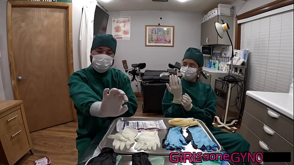 Doctor Aria Nicole Doctor Tampa Try On Latex_And Surgical Gloves At GirlsGoneGyno Reup