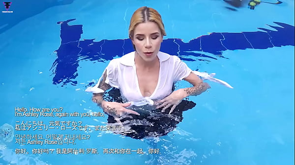 Hot skinny blonde pool scuba new scene w49 