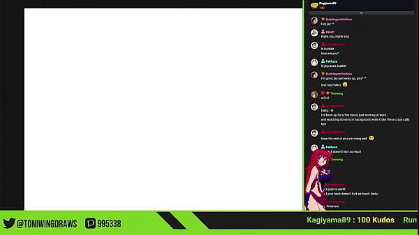 Trash man broadcast by toni wing on picarto from december second 2021 