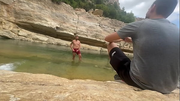 Hot Daddies Sucking Each Other Big Cock Outdoors thumbnail