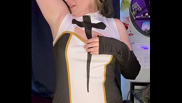 Smelly Armpits Humiliates Nun! 