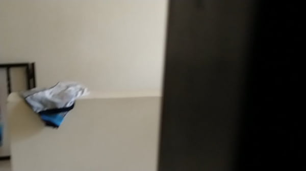 Rough fuck in the couch near the window and cuckold watches us 