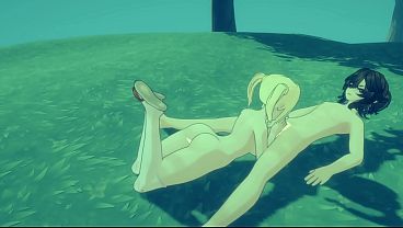 Busty Blonde Shrine Maiden Chick Can t Stop Thinking About Cock