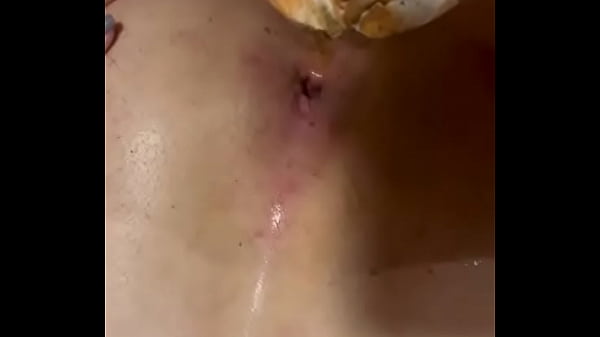 Cuming in a dirty ass after fucking 