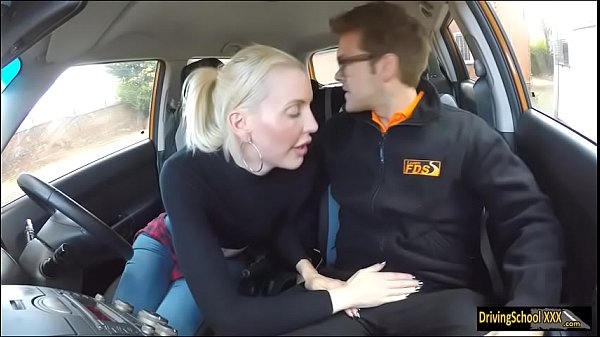 Saucy Lexipoundedby driving instructor