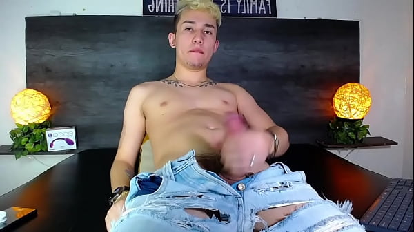 sexy guy cums on live cam 