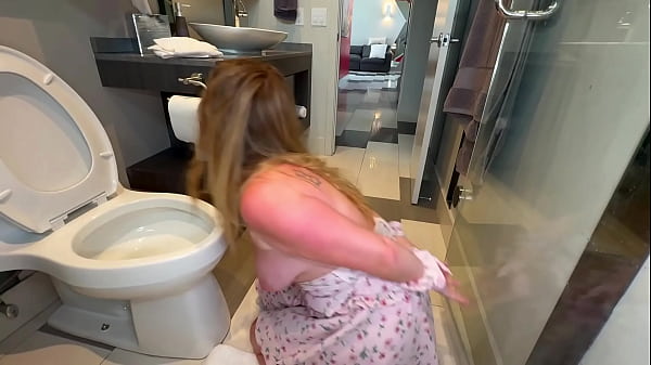 Blonde Made To Fuck In Trash Can/toilet Bowl/ Sink /stairs/ Anal/ Rough thumbnail