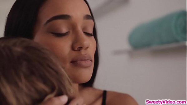 Busty black lesbian licks bff before she gets married 