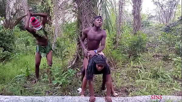 African Strange Spirit Caught Two City Lovers Fucking In The Bush Track Where People Were Passing thumbnail