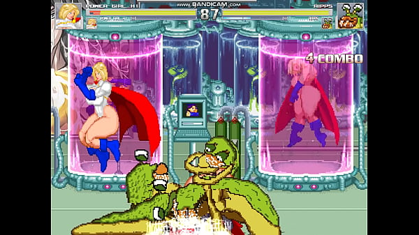 Mugen Powergirl inn the lab