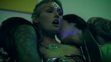 Pmvcade's rave themed party porn music video 