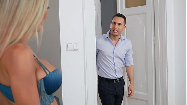 Skinny blonde fucks on table ; watch full clip on x