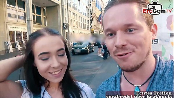 German Public Street Casting With Fuck 18yo Teen thumbnail