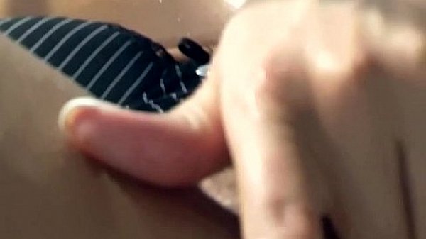 Exhibitionist in lingerie masturbates outdoors 