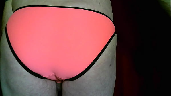 beltted hard for wearing daughters bikini bottoms 