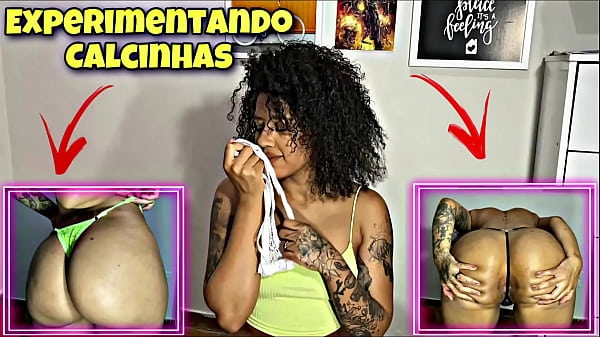 Latina Cavala Usando Suas Novas Calcinhas Na Frente Da Cam Mostrando Seu Rabo E Buceta thumbnail