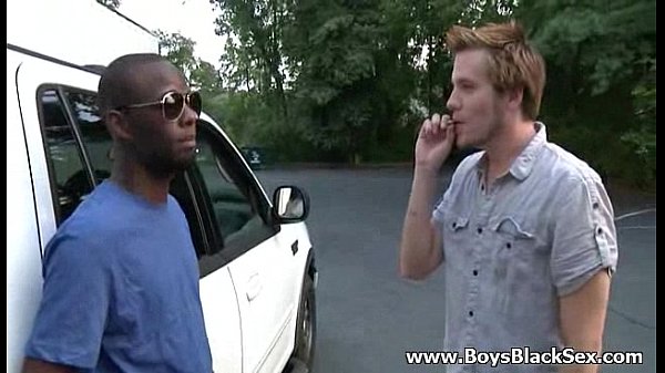 BlacksOnBoys - Gay blacks fuck hard white sexy twink 21