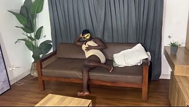 Hard score sex in the living room