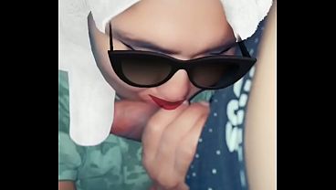 Mamando mi verga con