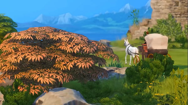 Harry fucks fleur in their honeymoon 