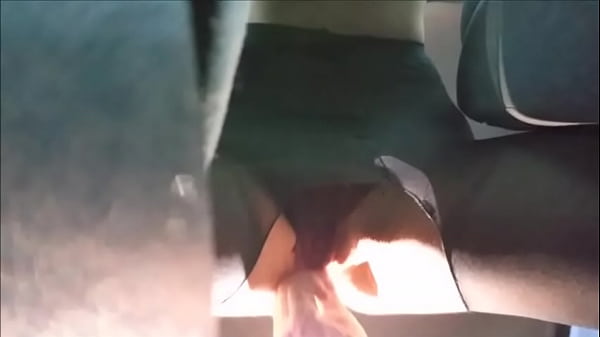 Sexy student in the car 2 