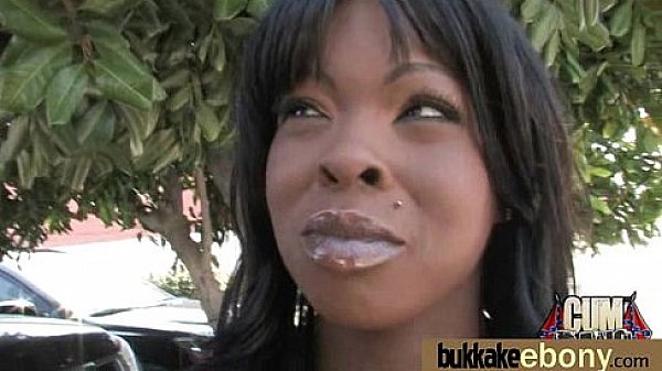 Busty black babe bubble bath group cocksuck! 8 