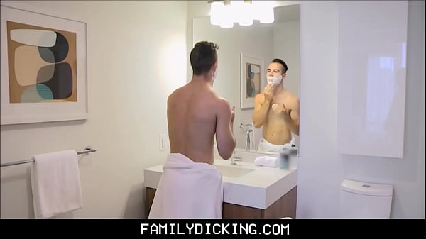 Twink StepSon Fucked By Stepdad After He Helps Him Shave 