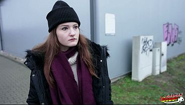 German scout flexible ginger teen olivia westsun at pick up no condom casting fuck 