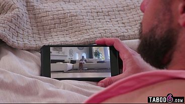 Big ass hairy pussy teen gets spied on with a hidden camera