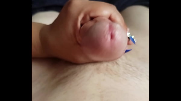 Wifey showing off her new nails.... Handjob anyone?