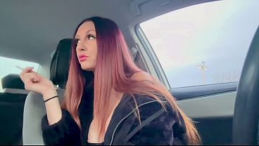 European Stepmom Artemisia Love Big Boobs Sexy Smoker Sesh thumbnail