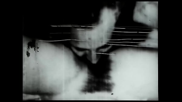 Extremely Old Adult Film Shot In Black And White. thumbnail