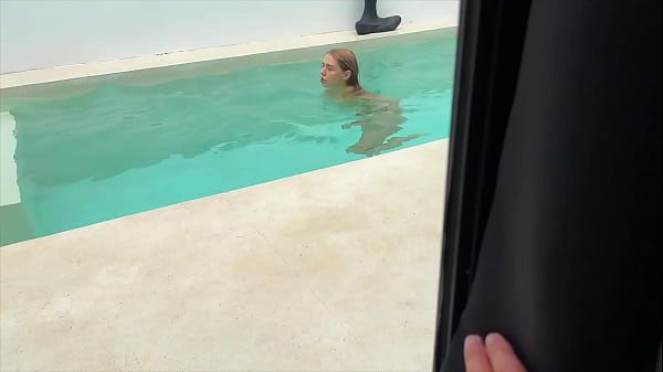 Being the poolboy is sometimes the best job 