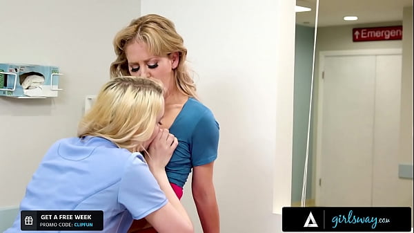 GIRLSWAY - Girls Enjoy Playing WithHuge Breasts COMPILATION