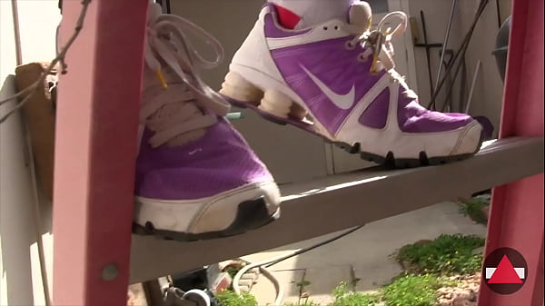 Walking around insneakers