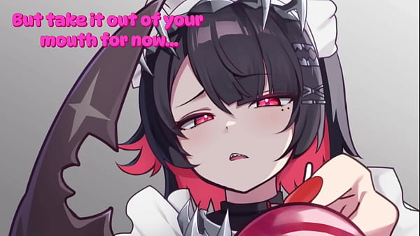 Become the little Maid of Ellen Joe (Anime Domination JOI, Female Lead, Foodplay, Degradation...) 