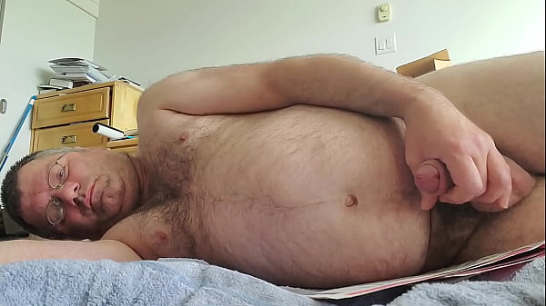 Nude Martin Lavallée ejaculates