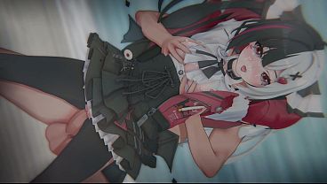 [nte] Lacrimosa's "goth Doll Stuffed": Bound Chaos Agent & Pov Sandwich Dp (4k/60fps) thumbnail