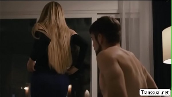 Horny Stepmom TBabe Eva Paradis rides Stepsons hard cock in cowgirl 